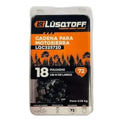 [UKP3] Motosierra; Cadena  0.325" 0.58" 72 eslabones LQC32572D LUSQTOFF n°