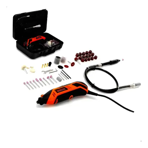 [ZM5M] Minitorno 130W 10000-35000rpm c-tripa y maletín 105 accesorios HMT001 HAMILTON