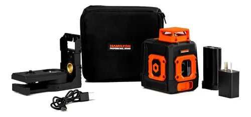 [TX3M] Nivel láser 60M 360º 2 líneas verdes batería de litio 3.7V HNL250 HAMILTON
