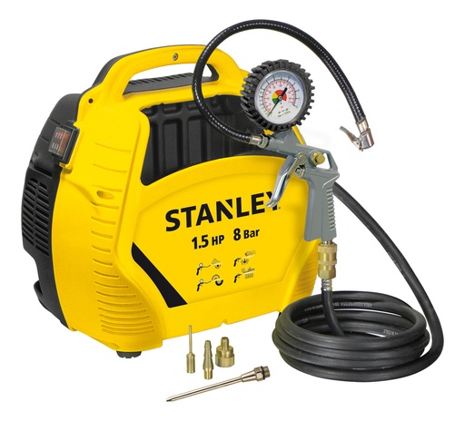 [7OEU] Compresor de aire   1,5HP 220V 180L/min s-tanque 8215190STC595_ STANLEY