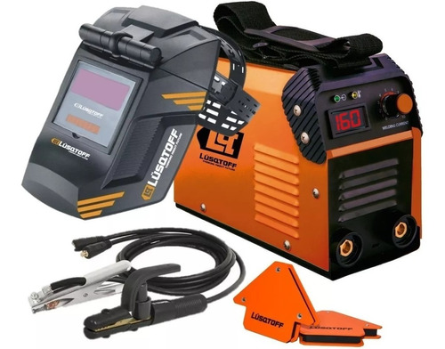 [YZP1] Soldadora Inverter 160A +Masc St+2escu MEGAIRON180-9 LUSQTOFF