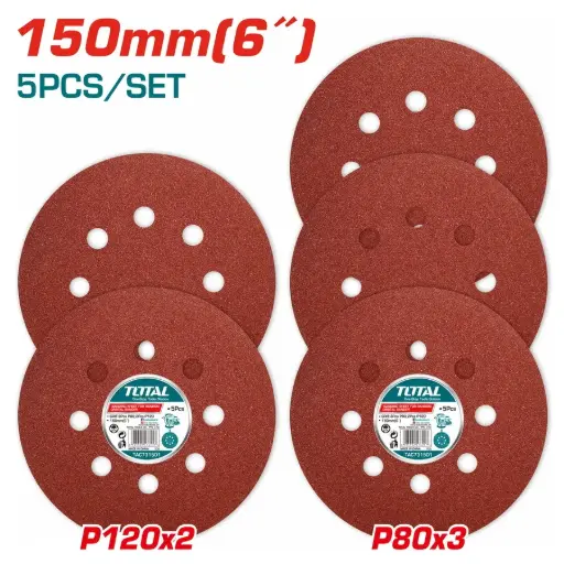 [DB3X] Discos lijar D150 Juego x  5p ZLJ001500 TAC731501 TOTAL n°