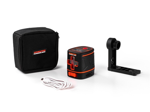 [HNL150] Nivel láser 50mts 2 líneas verdes batería de litio 3.7V HNL150 HAMILTON