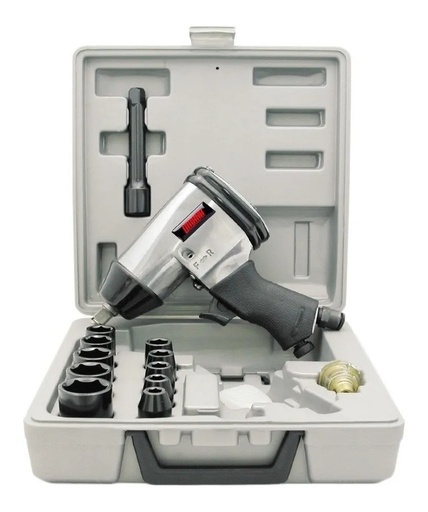 [FVW6] Llave de impacto neumática   1/2" kit tubos alto impacto LX-001 OMAHA