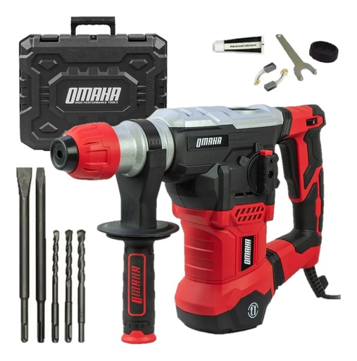 [FXJ7] Rotomartillo   32mmD 1500W  5,5J SDS Plus OMAHA Rotomartillo RM-32PLUS nº