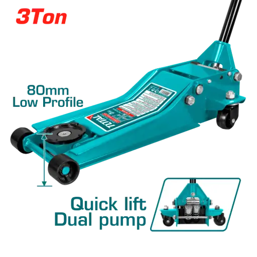 [WL3D] Crique hidraul   3,0Ton carrito extra-chato THT10834 XCCI03EC0 TOTAL