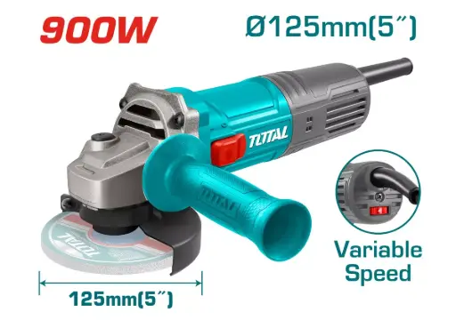 [TG109125565-4] Amoladora angul D125 220V  900W Vel Variable 11000rpm TG109125565-4 VAMI0910M TOTAL
