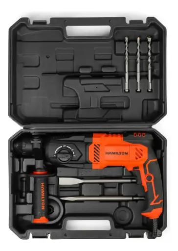 [HRM001] Rotomartillo SDS Plus 1050W 3.5J 4000rpm HRM001 HAMILTON 
