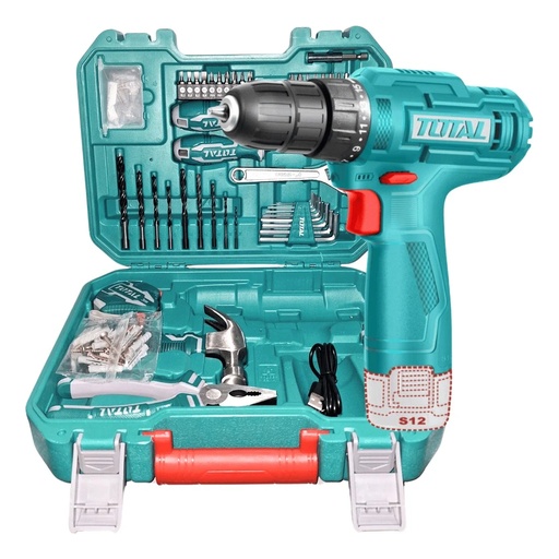 [VTA0K122M] Taladro a bater  10mmD c-1bat 12V 89PCS THKTHP10892 VTA0K122M TOTAL