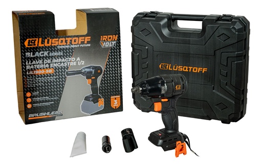 [LIL1900-9B] Llave Impacto 1/2" 260nm inalam 18V Solo Brushless Black Series IRON VOLT LIL1900-9B LUSQTOFF