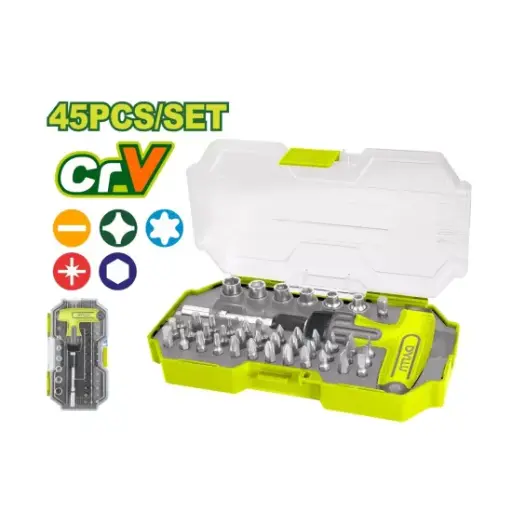 [DMDS45DTC] Set de Destornillador 45 Pcs Mango T Cr-V DTSS8B45 DMDS45DTC DYLLU