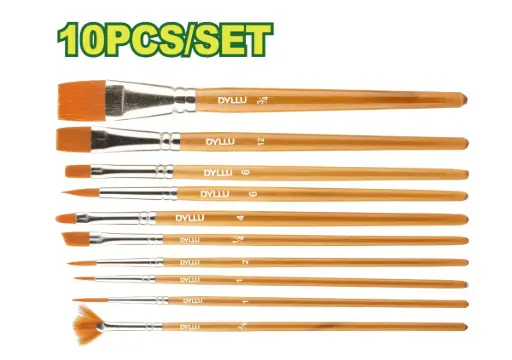 [DMPCK10PA] Kit de 10 Pinceles artísticos DTXA1K10 DMPCK10PA DYLLU