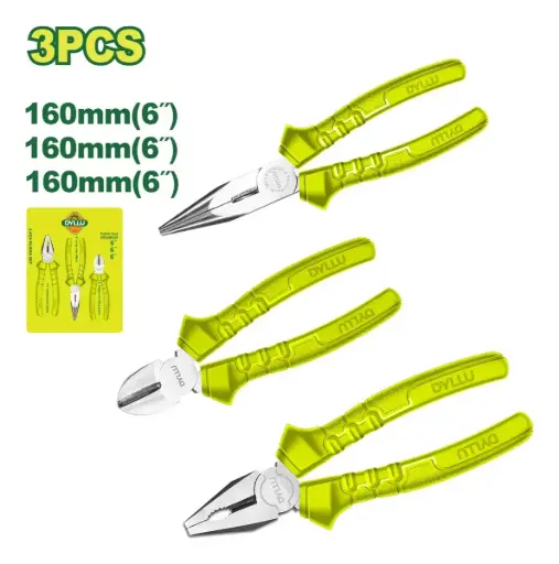 [DMPIK3P67] Kit de tres pinzas 6" DTPS0623 DMPIK3P67 DYLLU