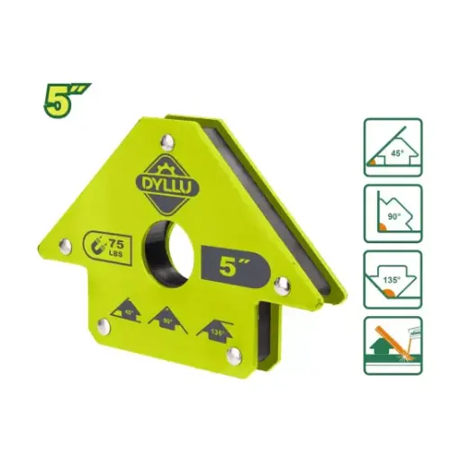 [DMACEM050] Escuadra magnética 5" p-soldador DTMC1605 DMACEM050 DYLLU