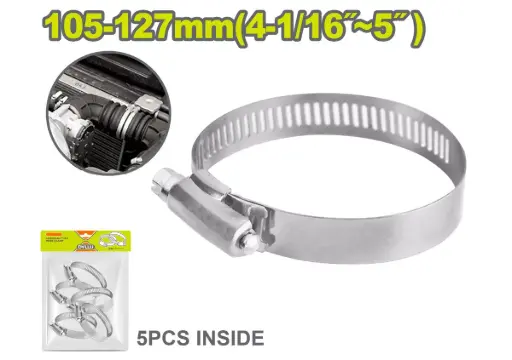 [DCCPAA300] Abrazadera de acero 105-127mm  DTHU2917 DCCPAA300 DYLLU