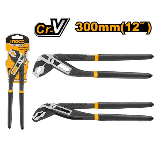 [HPP03300] Pinza pico de loro 300mmL (12") doble cremallera CR-V HPP03300 INGCO