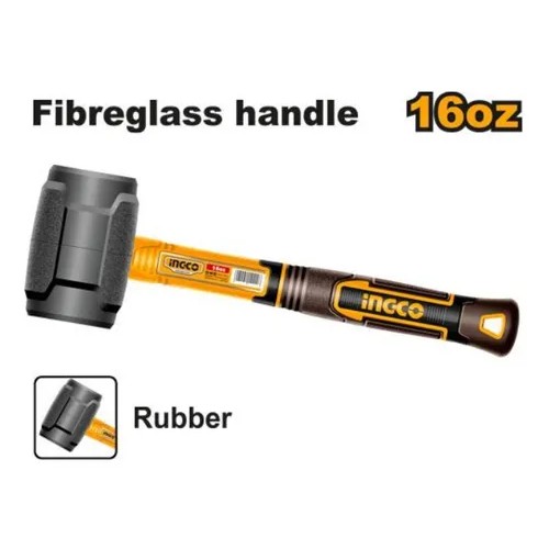 [HRUH8816] Maza martillo de Goma 16Oz 450Gr HRUH8816 INGCO