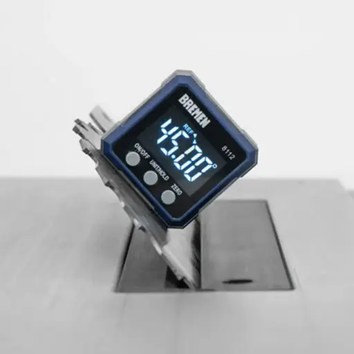 [8112B] Inclinómetro digital mangético imantado medidor de ángulos 8112 BREMEN