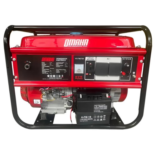 [EP7000] Generador Grupo electrógeno 7500W 16HP 24 Lts AVR EP7000 OMAHA