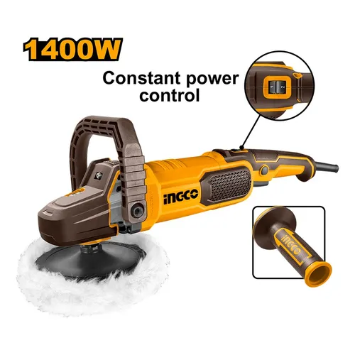 [AP140028-4] Pulidora 180mm 1400W velocidad variable INDUSTRIAL 220V AP140028-4 INGCO