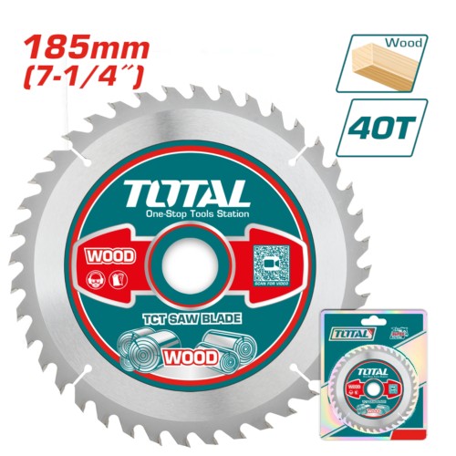 [TP4X] Hoja sierra circul D184        Z 40 ZHSI18540 TAC231415 TOTAL