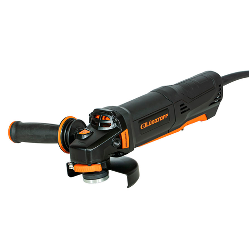 [AML1300-10] Amoladora 125mm 5" gatillo paleta 1300W hombre muerto BLACK SERIES AML1300-10 LUSQTOFF