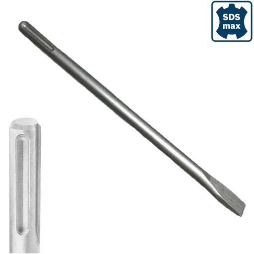 [CSDSM400L-9] Cincel plano SDS MAX  400mmL  d25mm CSDSM400L-9 LUSQTOFF