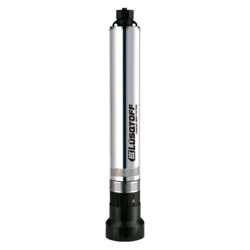 [SJB9] Bomba de pozo 1.5HP - 820W - 50mts succión + 53mts elevación - cuerpo 4" - Salida 1.1/4" - 220V - 6000L/h + 30mts cable LQ4-PACK-120M LUSQTOFF