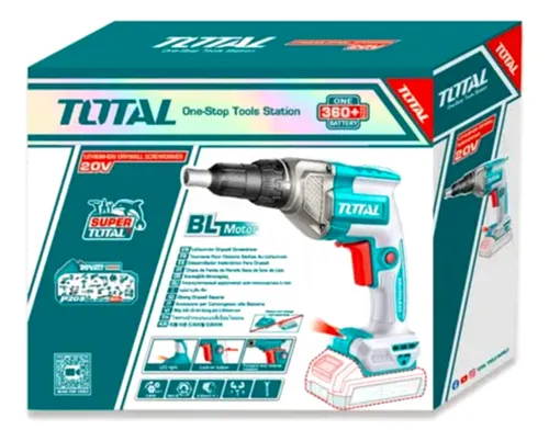 [TDSLI20428] Atornillador para Durlok 20V BRUSHLESS INDUSTRIAL SOLA TDSLI20428 V2VIAD211 TOTAL
