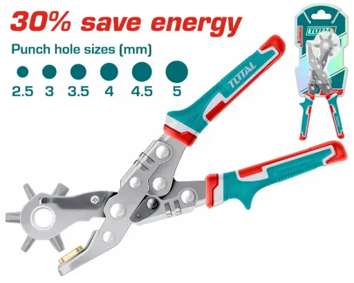 [THT33526] Pinza sacabocados punzonadora 2,5-5mm INDUSTRIAL THT33526 XSB003000 TOTAL