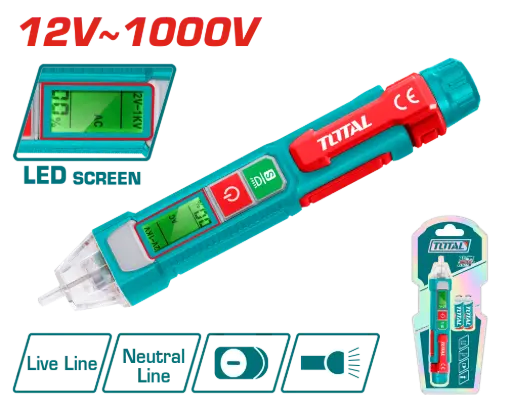 [THT210003] Buscapolo digital 12V-1000V LED THT210003 XBP001210 TOTAL