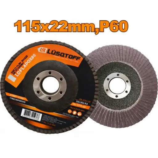 [LQDFLAPOX60] Disco flap OA 115 Gr  60 LQDFLAPOX60 LUSQTOFF