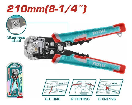 [THT15246] Pinza pelacable automático 210mmL (8_1/4") THT15246 XPBI02100 TOTAL