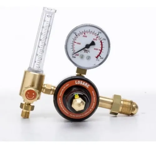 [0745298] Regulador de bronce ARGON SENIOR XD doble manómetro INDUSTRIAL 0745298 LOSARC ESAB