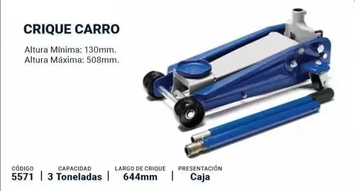 [KS6O] Crique hidraulico   3,0Ton carrito 5571 BREMEN