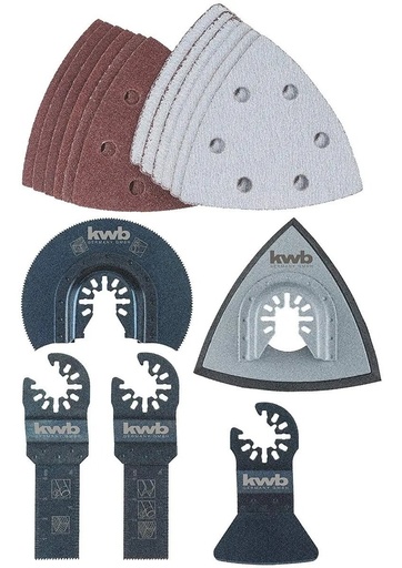 [N6YX] Hojas sierra Jgo  17p multiherram EINHELL Multiherramienta ex49708900 49708901 Jueg