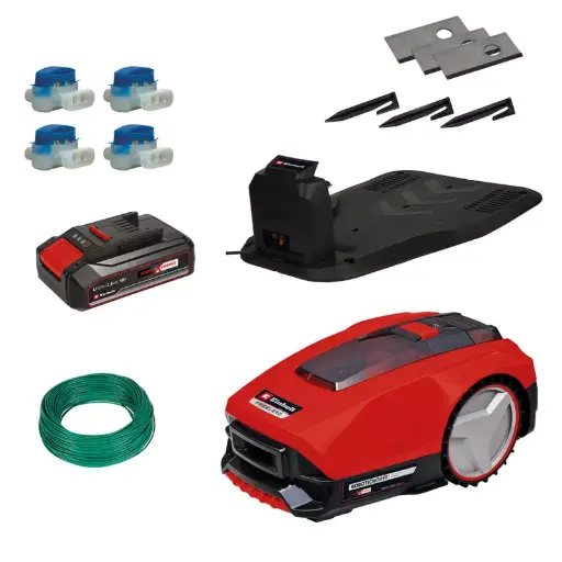 [1WGZ] Robot cortacesped inalambrico c-batería 3413982 FREELEXO 500 LCD BT+ EINHELL