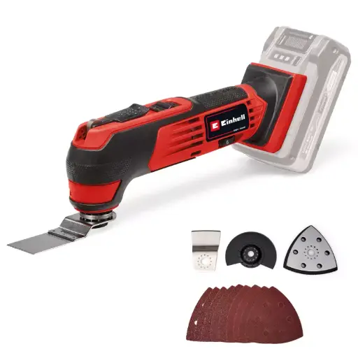 [PKW3] Herramienta oscilante multiproposito  18V + accesorios 4465195 TE-MG 18/1 Li - Solo EINHELL